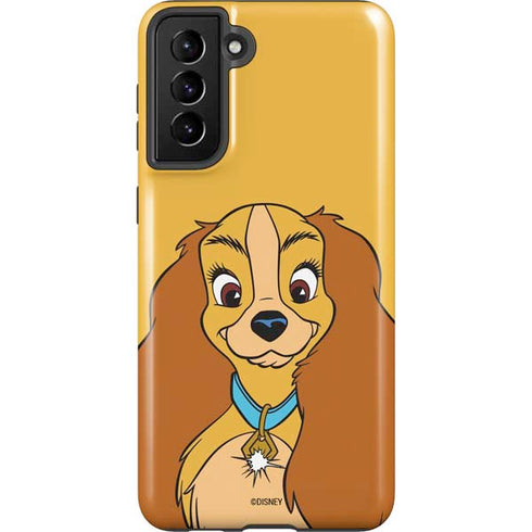 Disney Lady & The Tramp Lady Portrait Galaxy S21 Plus 5G Pro Case