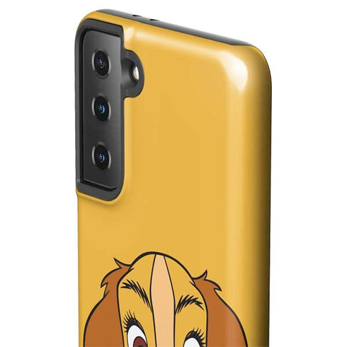 Disney Lady & The Tramp Lady Portrait Galaxy S21 Plus 5G Pro Case