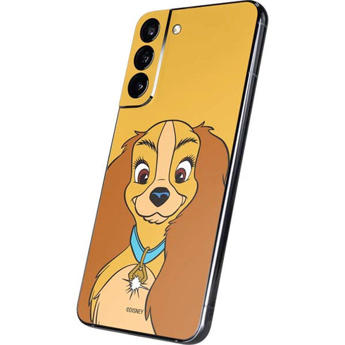 Disney Lady & The Tramp Lady Portrait Galaxy S22 Plus Skin