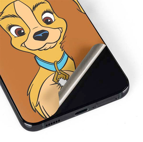 Disney Lady & The Tramp Lady Portrait Galaxy S22 Plus Skin