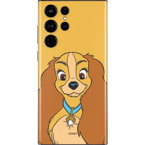Disney Lady & The Tramp Lady Portrait Galaxy S22 Ultra Skin