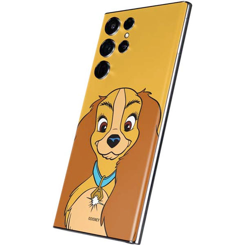 Disney Lady & The Tramp Lady Portrait Galaxy S22 Ultra Skin