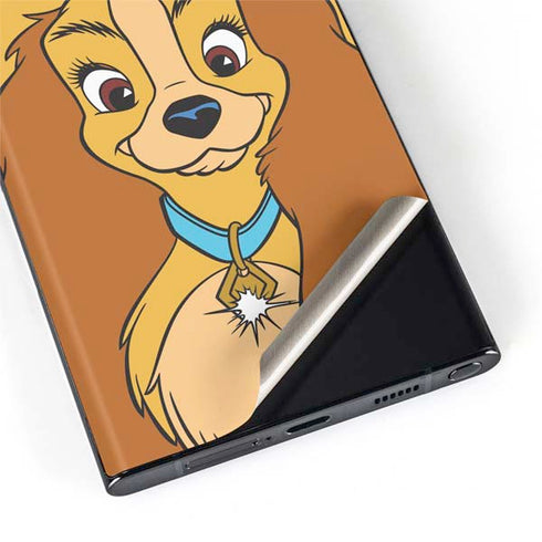 Disney Lady & The Tramp Lady Portrait Galaxy S22 Ultra Skin