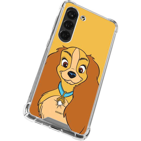 Disney Lady & The Tramp Lady Portrait Galaxy S23 Clear Case