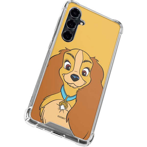 Disney Lady & The Tramp Lady Portrait Galaxy S23 FE Clear Case