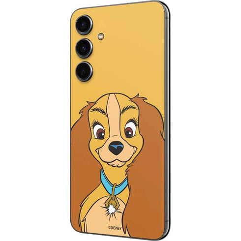 Disney Lady & The Tramp Lady Portrait Galaxy S23 FE Skin
