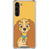 Disney Lady & The Tramp Lady Portrait Galaxy S23 Plus Clear Case