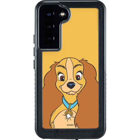 Disney Lady & The Tramp Lady Portrait Galaxy S23 Plus Waterproof Case