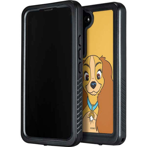 Disney Lady & The Tramp Lady Portrait Galaxy S23 Plus Waterproof Case