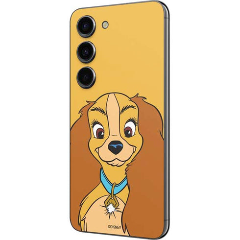 Disney Lady & The Tramp Lady Portrait Galaxy S23 Skin