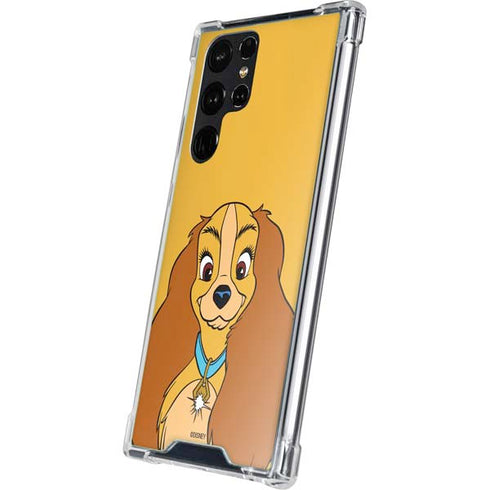 Disney Lady & The Tramp Lady Portrait Galaxy S23 Ultra Clear Case