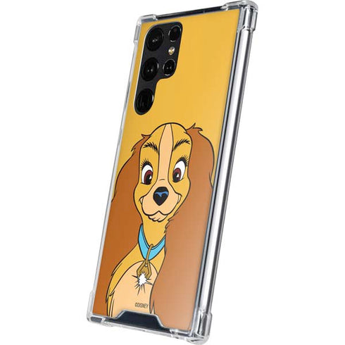 Disney Lady & The Tramp Lady Portrait Galaxy S24 Ultra Clear Case