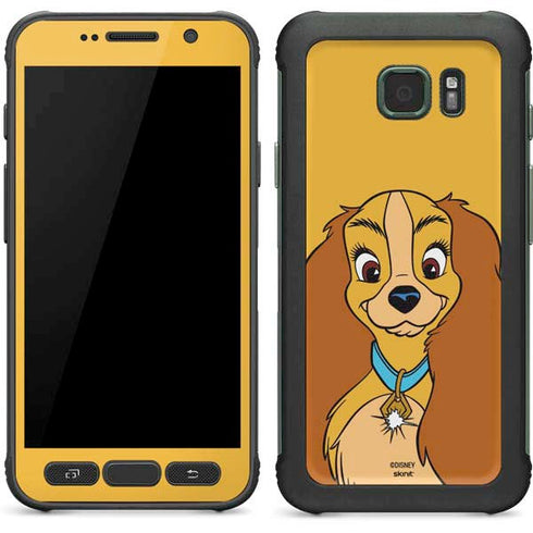 Disney Lady & The Tramp Lady Portrait Galaxy S7 Active Skin