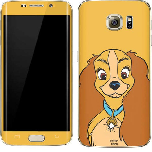 Disney Lady & The Tramp Lady Portrait Galaxy S7 Edge Skin