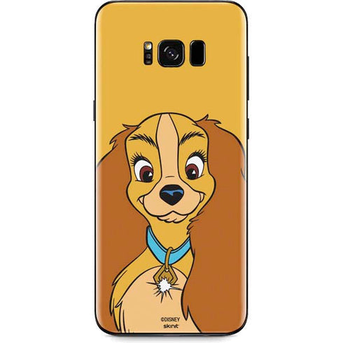 Disney Lady & The Tramp Lady Portrait Galaxy S8 Plus Skin