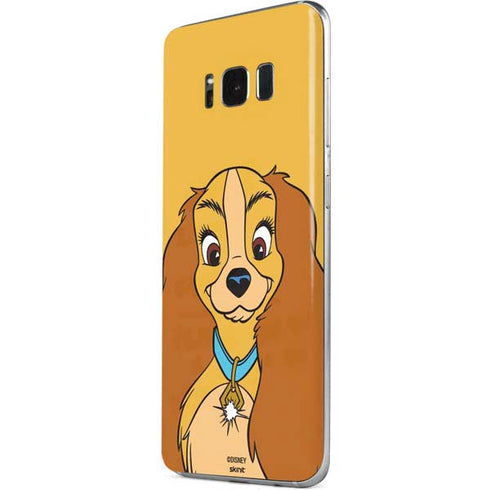 Disney Lady & The Tramp Lady Portrait Galaxy S8 Plus Skin