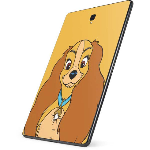 Disney Lady & The Tramp Lady Portrait Samsung Galaxy Tab Skin