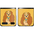 Disney Lady & The Tramp Lady Portrait Galaxy Z Flip Skin
