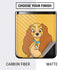 Disney Lady & The Tramp Lady Portrait Galaxy Z Flip Skin