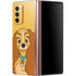 Disney Lady & The Tramp Lady Portrait Galaxy Z Fold2 5G Skin