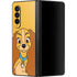 Disney Lady & The Tramp Lady Portrait Galaxy Z Fold3 5G Skin