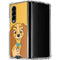 Disney Lady & The Tramp Lady Portrait Galaxy Z Fold4 5G Clear Case