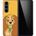 Disney Lady & The Tramp Lady Portrait Galaxy Z Fold5 5G Skin
