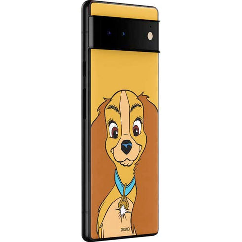 Disney Lady & The Tramp Lady Portrait Google Pixel 6 Skin