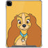 Disney Lady & The Tramp Lady Portrait iPad Pro 12.9in (2020) Clear Case