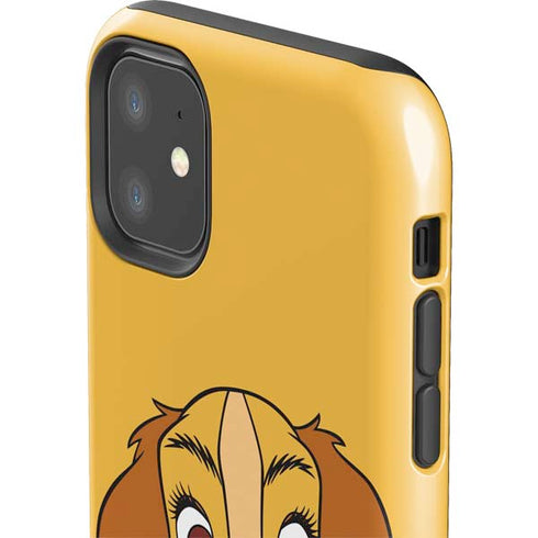 Disney Lady & The Tramp Lady Portrait iPhone 11 Impact Case