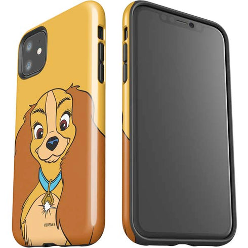 Disney Lady & The Tramp Lady Portrait iPhone 11 Impact Case