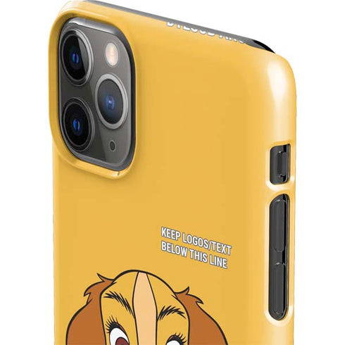 Disney Lady & The Tramp Lady Portrait iPhone 11 Pro Max Lite Case