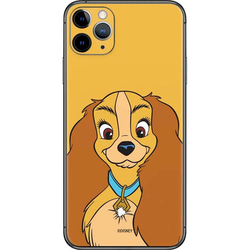 Disney Lady & The Tramp Lady Portrait iPhone 11 Pro Max Skin