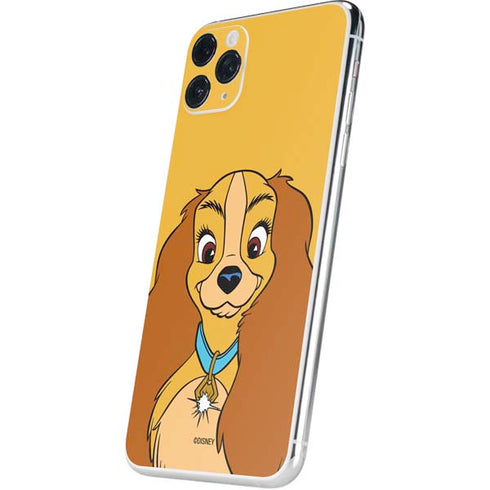 Disney Lady & The Tramp Lady Portrait iPhone 11 Pro Max Skin