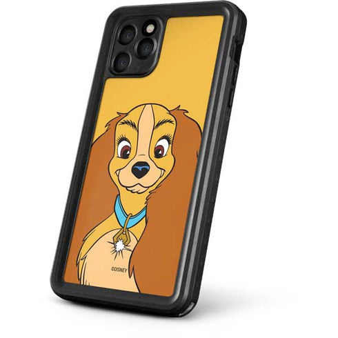 Disney Lady & The Tramp Lady Portrait iPhone 11 Pro Max Waterproof Case