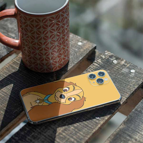 Disney Lady & The Tramp Lady Portrait iPhone 11 Pro Skin