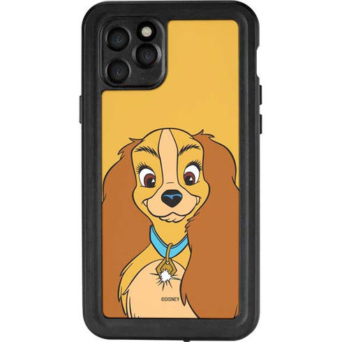 Disney Lady & The Tramp Lady Portrait iPhone 11 Pro Waterproof Case