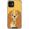 Disney Lady & The Tramp Lady Portrait iPhone 12 Clear Case