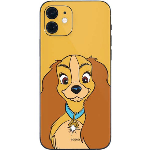 Disney Lady & The Tramp Lady Portrait iPhone 12 Mini Skin