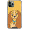 Disney Lady & The Tramp Lady Portrait iPhone 12 Pro Clear Case