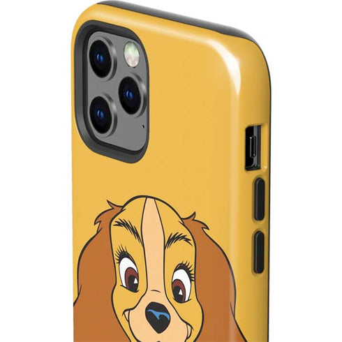 Disney Lady & The Tramp Lady Portrait iPhone 12 Pro Impact Case