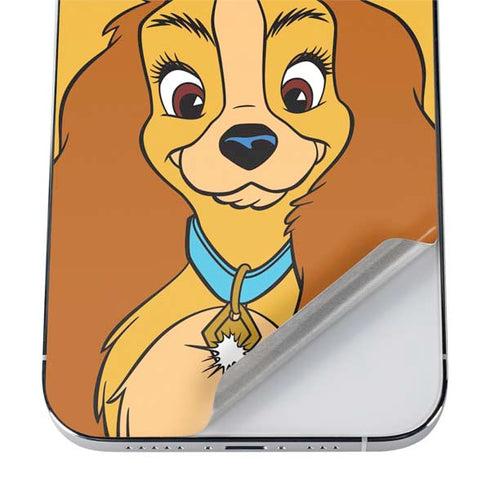 Disney Lady & The Tramp Lady Portrait iPhone 12 Pro Skin