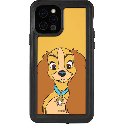 Disney Lady & The Tramp Lady Portrait iPhone 12 Pro Waterproof Case