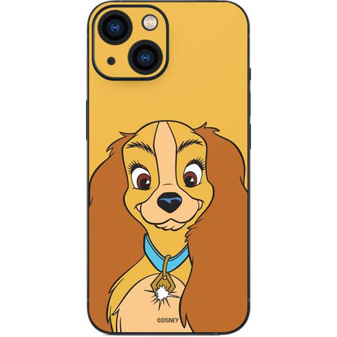 Disney Lady & The Tramp Lady Portrait iPhone 13 Mini Skin