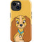 Disney Lady & The Tramp Lady Portrait iPhone 14 Plus Impact Case