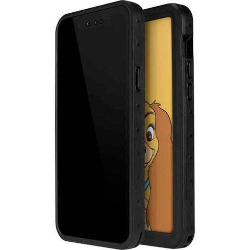 Disney Lady & The Tramp Lady Portrait iPhone 14 Pro Max Waterproof Case