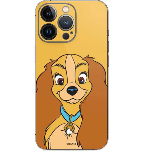 Disney Lady & The Tramp Lady Portrait iPhone 14 Pro Skin