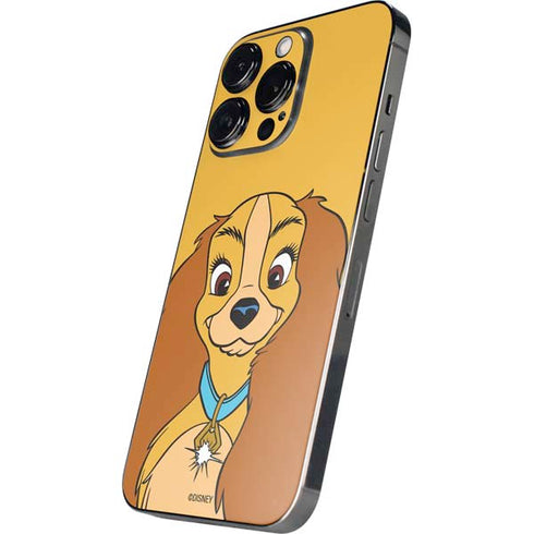 Disney Lady & The Tramp Lady Portrait iPhone 14 Pro Skin