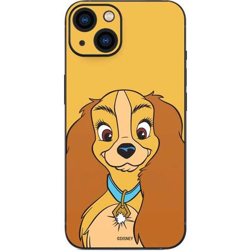 Disney Lady & The Tramp Lady Portrait iPhone 14 Skin