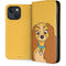 Disney Lady & The Tramp Lady Portrait iPhone 15 Plus Folio Case